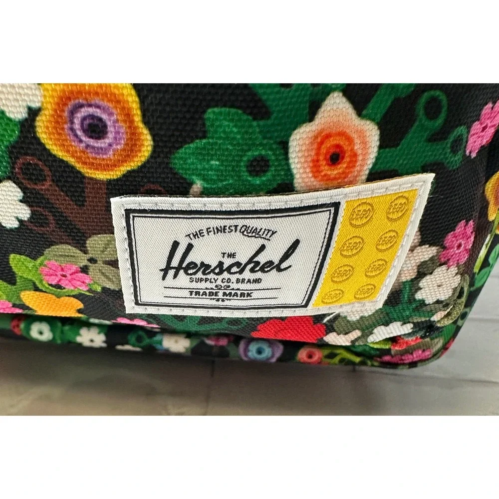 Herschel Supply Co Lego‎ Collection Backpack Floral Print Black Multi